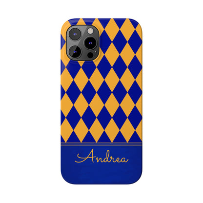 Andrea Personalized Slim Phone Cases