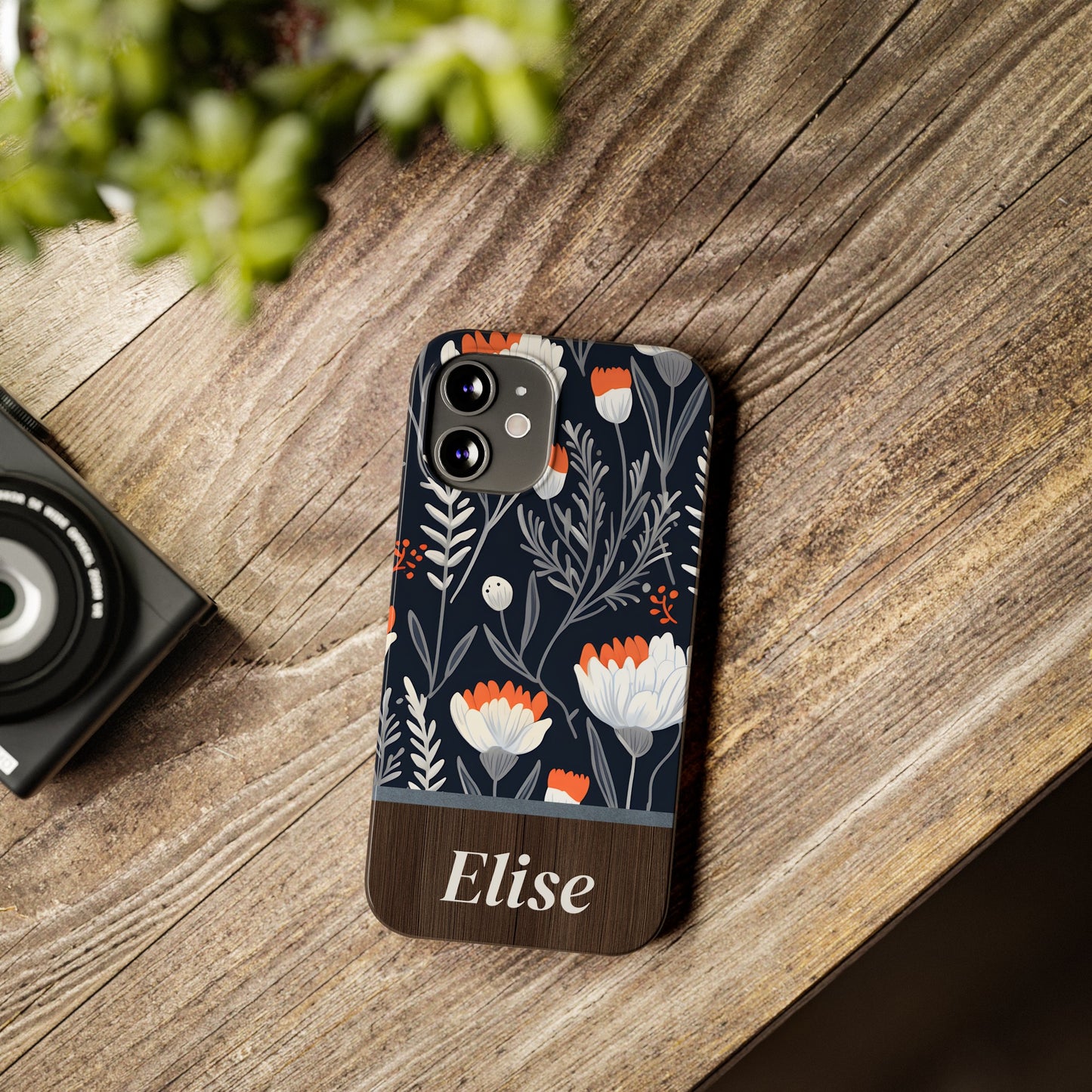 Elise Personalized Slim Phone Cases