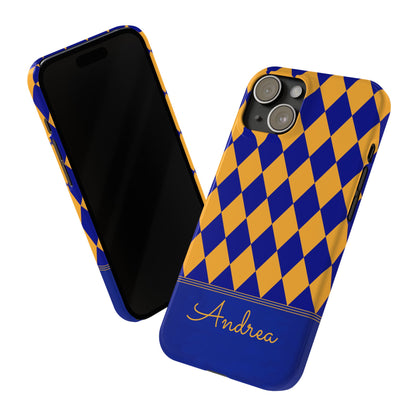 Andrea Personalized Slim Phone Cases