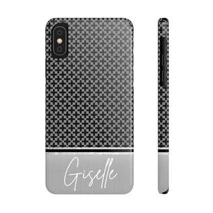 Giselle Personalized Slim Phone Cases