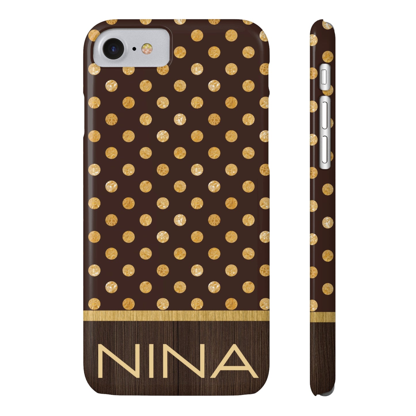 Nina Personalized Slim Phone Cases