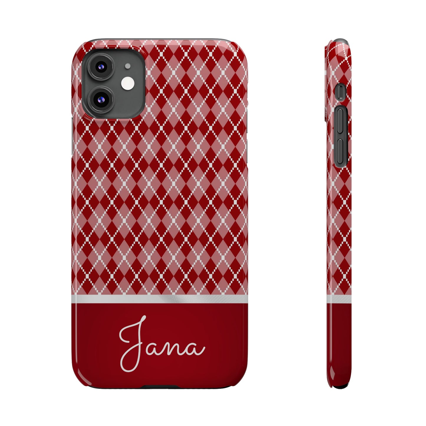 Jana Personalized Slim Phone Cases