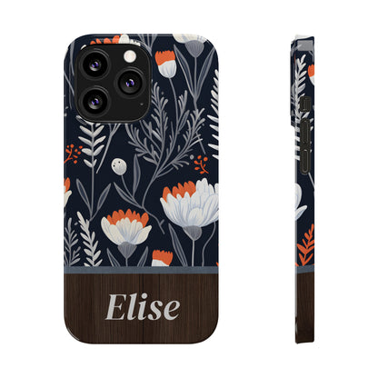 Elise Personalized Slim Phone Cases