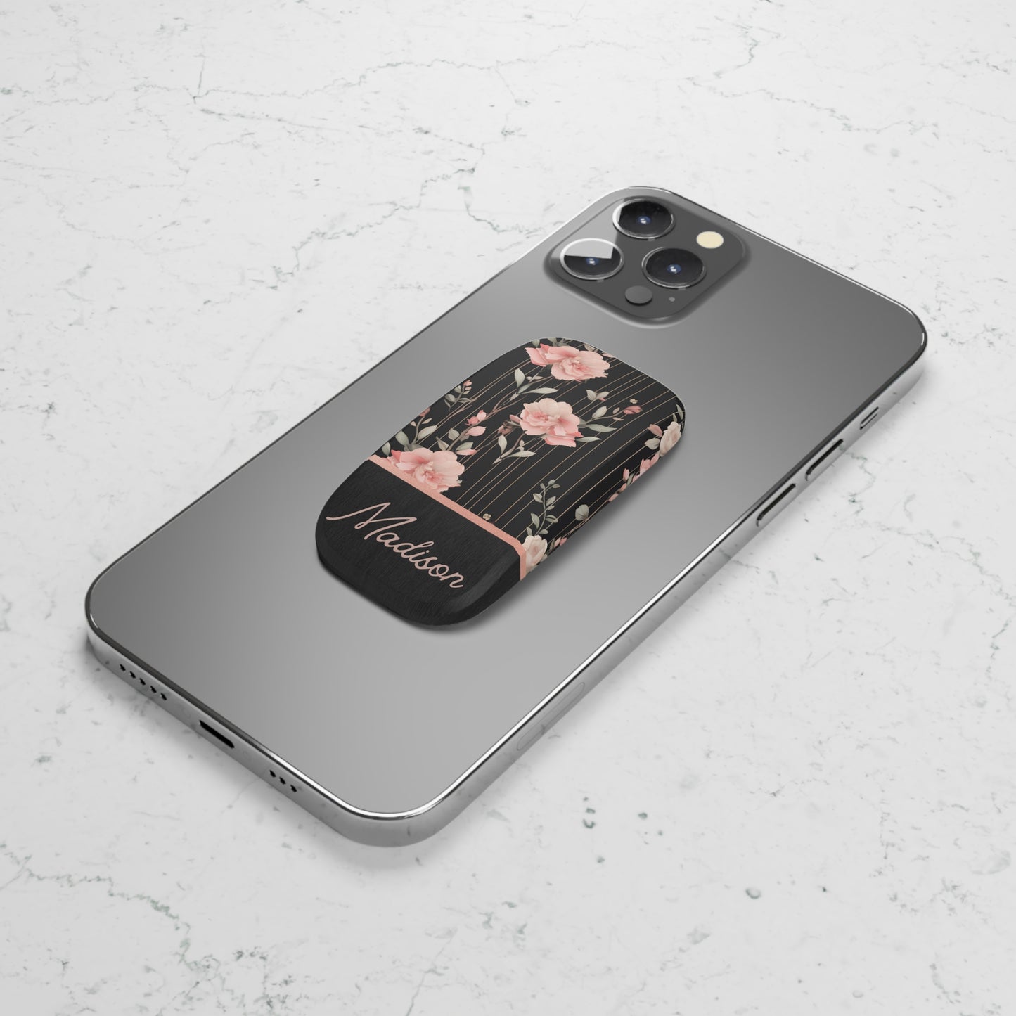 Madison Personalized Phone Click-On Grip