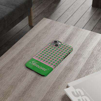 Imani Personalized Slim Phone Cases