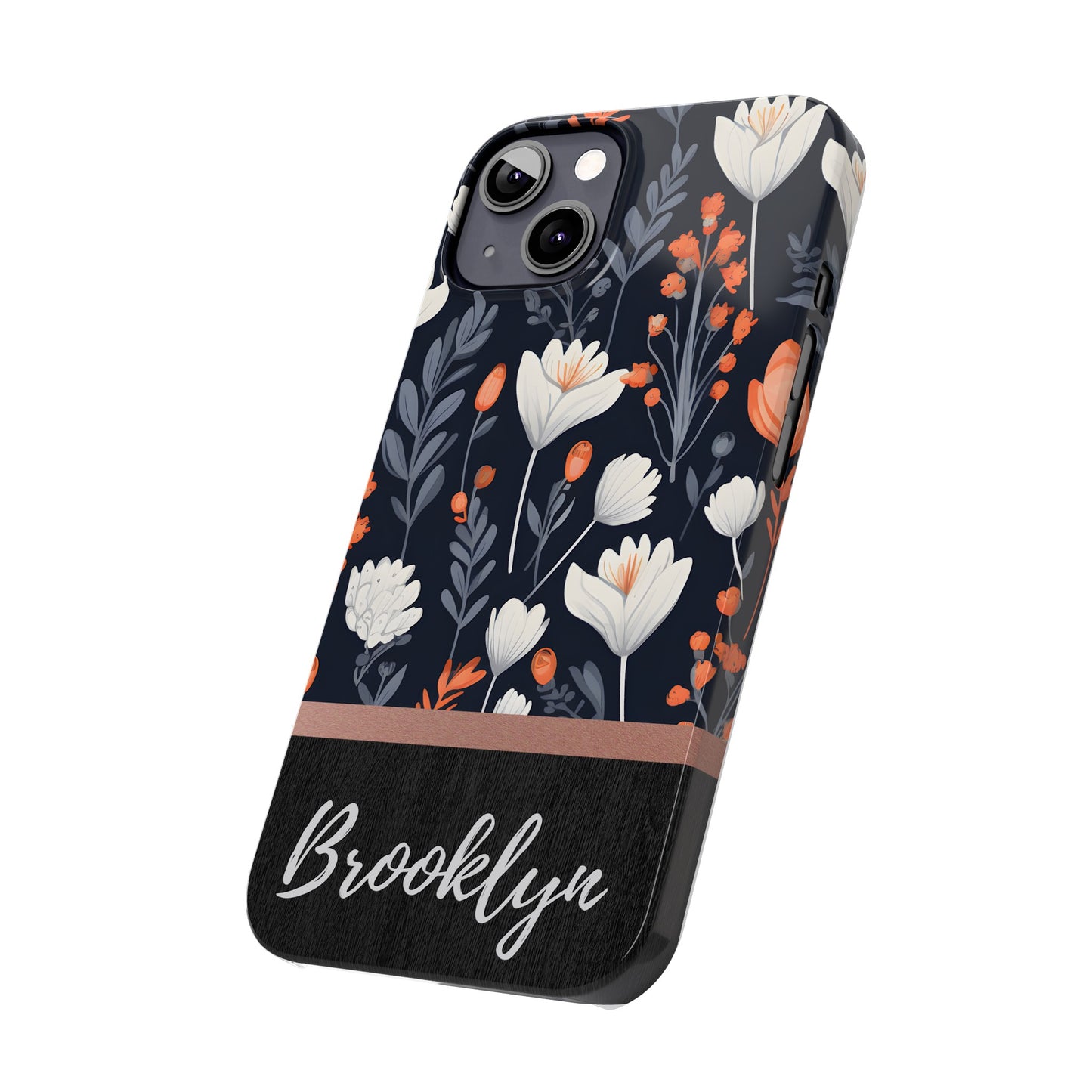 Brooklyn Personalized Slim Phone Cases