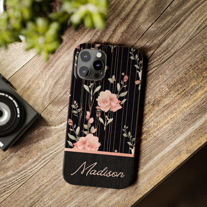 Madison Personalized Slim Phone Cases