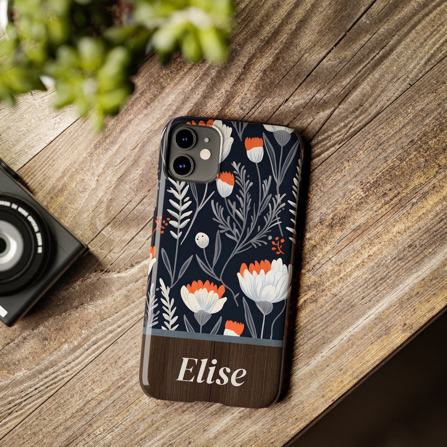 Elise Personalized Slim Phone Cases