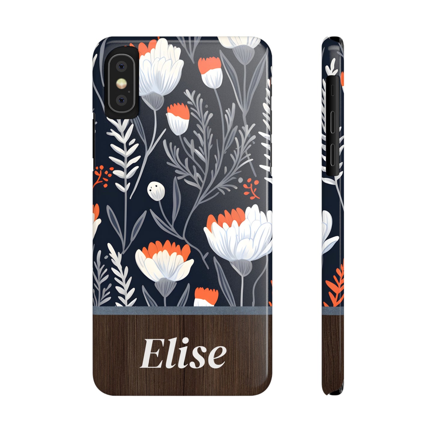 Elise Personalized Slim Phone Cases