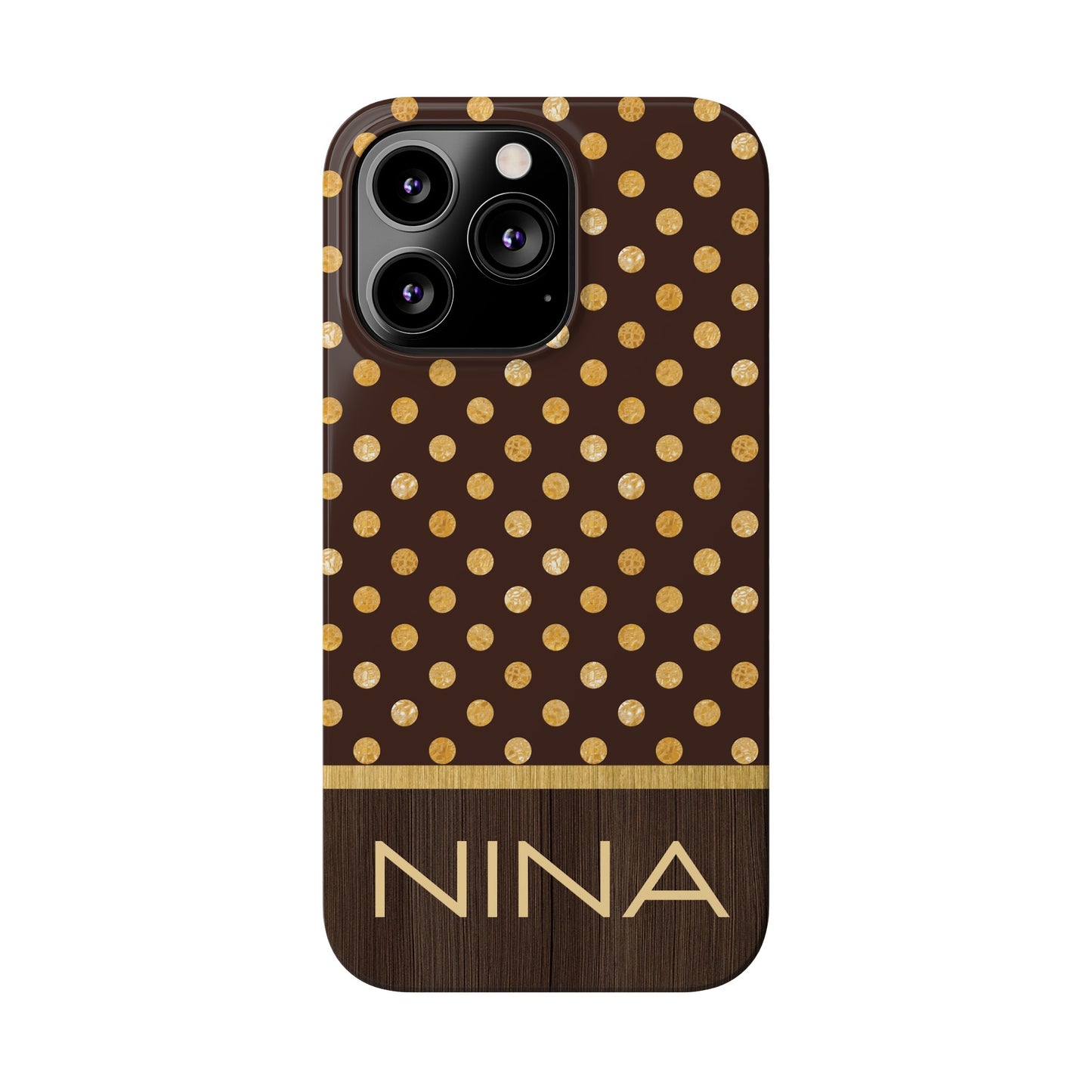 Nina Personalized Slim Phone Cases