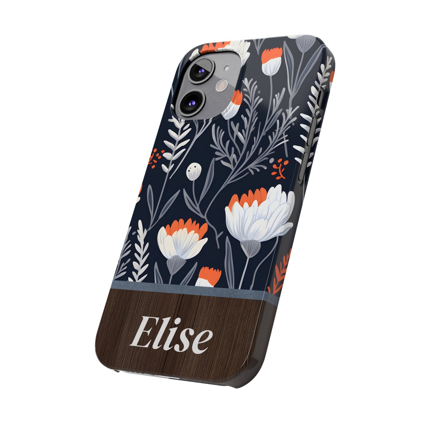 Elise Personalized Slim Phone Cases