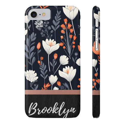 Brooklyn Personalized Slim Phone Cases