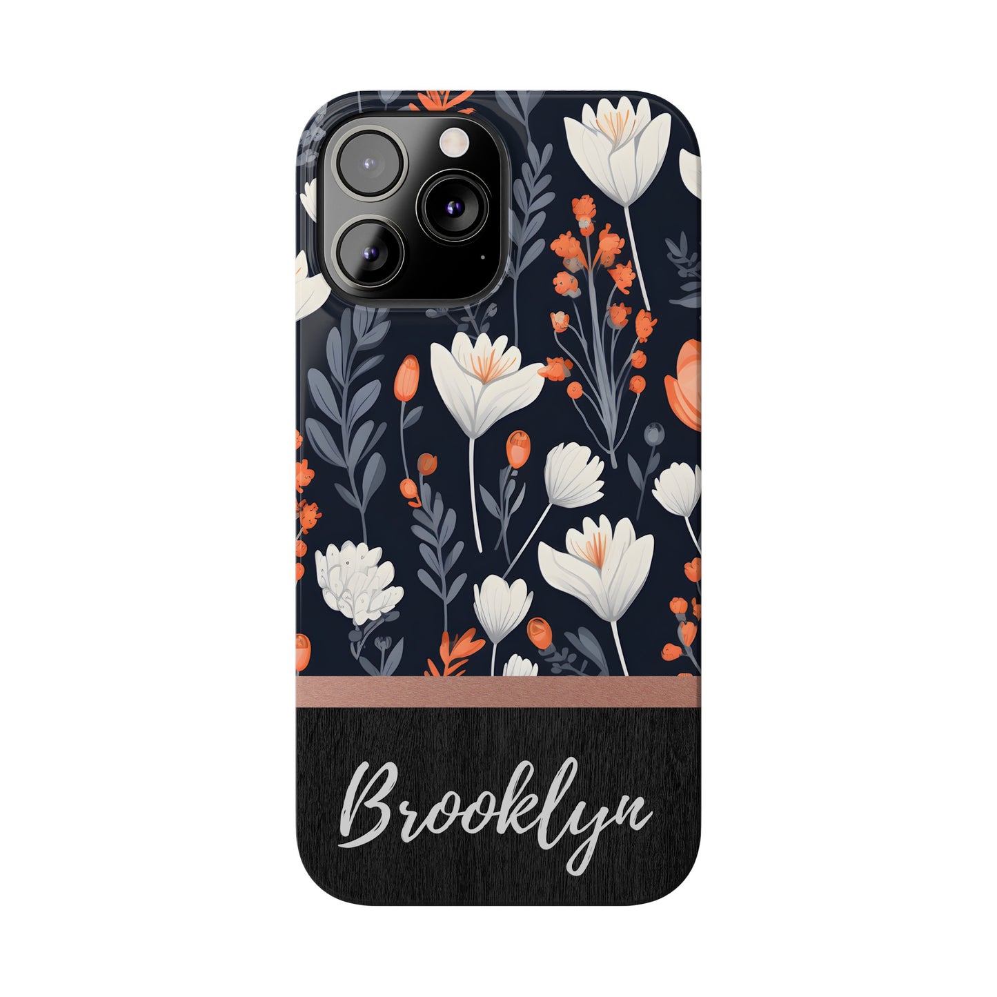 Brooklyn Personalized Slim Phone Cases