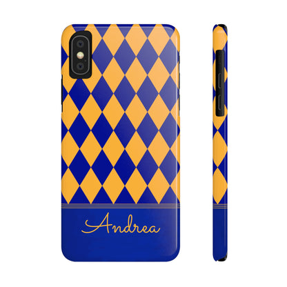 Andrea Personalized Slim Phone Cases