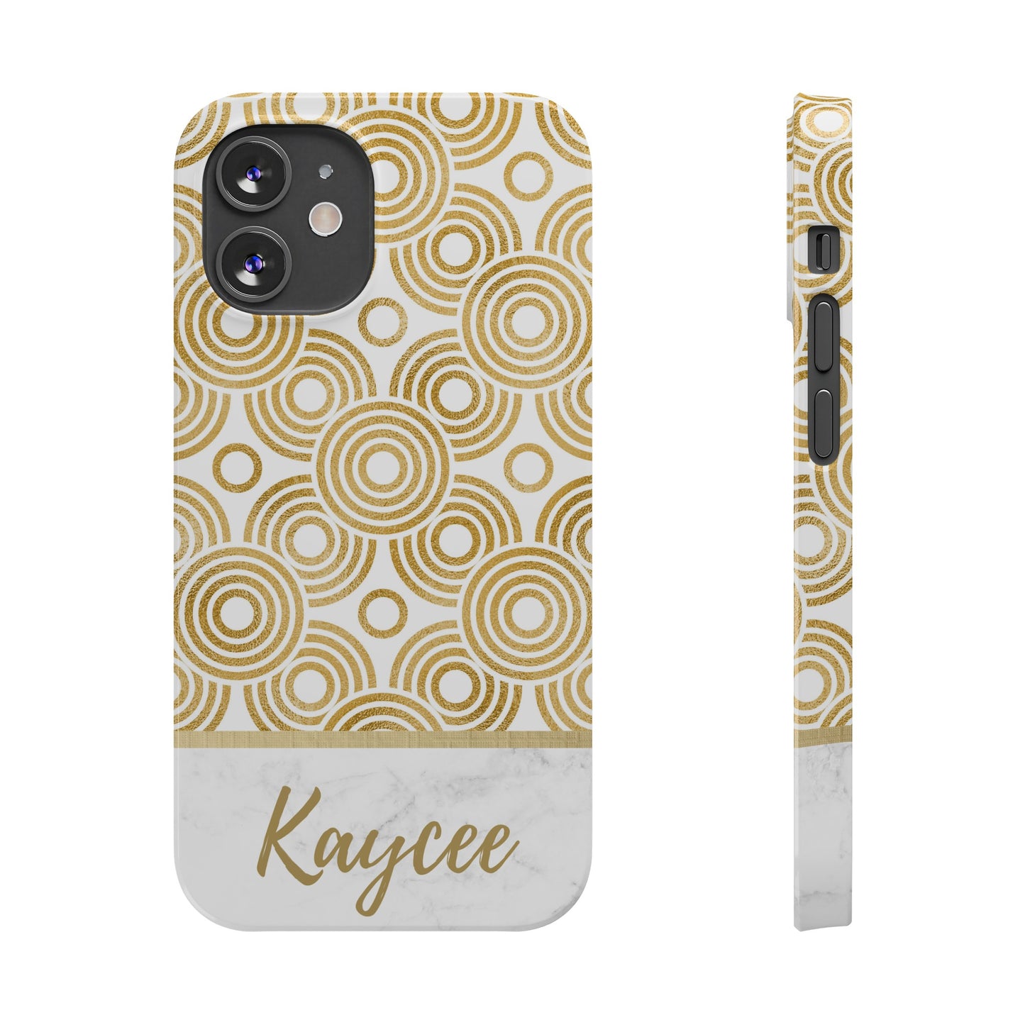 Kaycee Personalized Slim Phone Cases