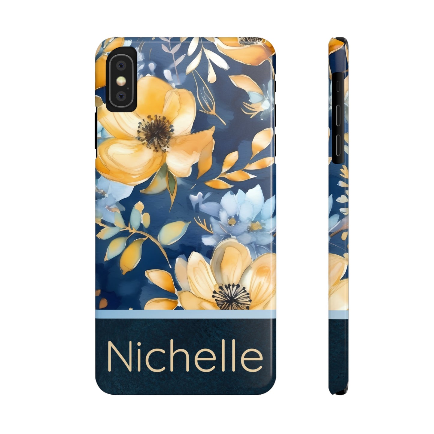 Nichelle Personalized Slim Phone Cases