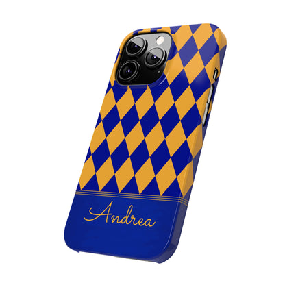 Andrea Personalized Slim Phone Cases