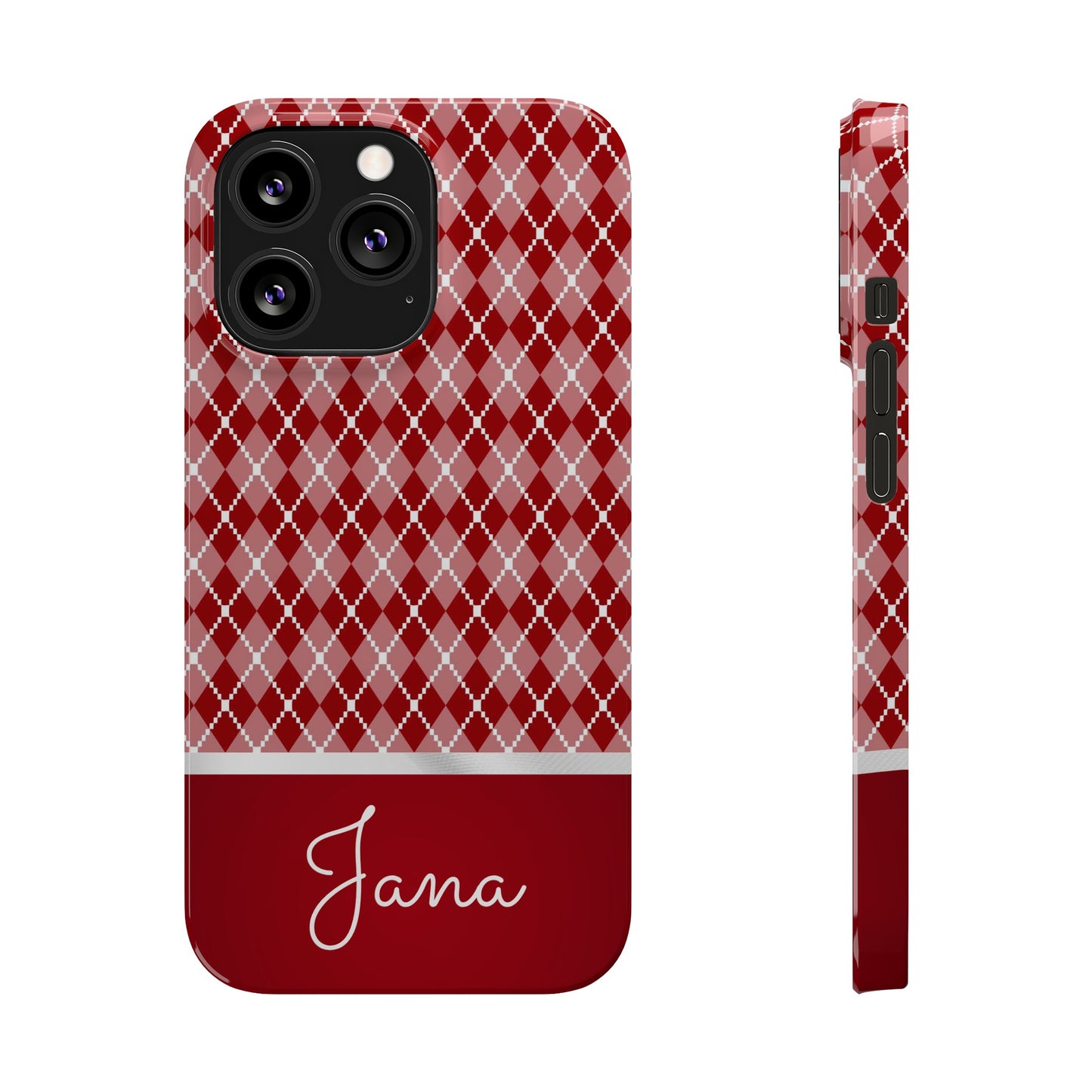 Jana Personalized Slim Phone Cases