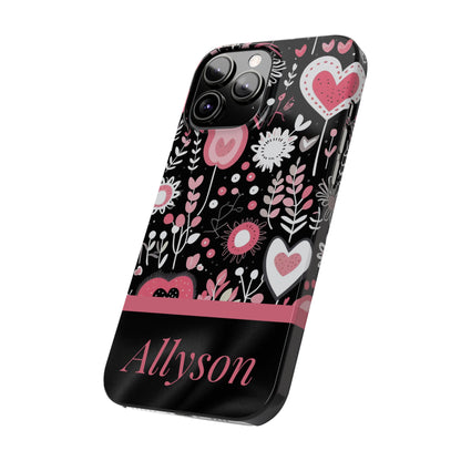 Allyson Personalized Slim Phone Cases