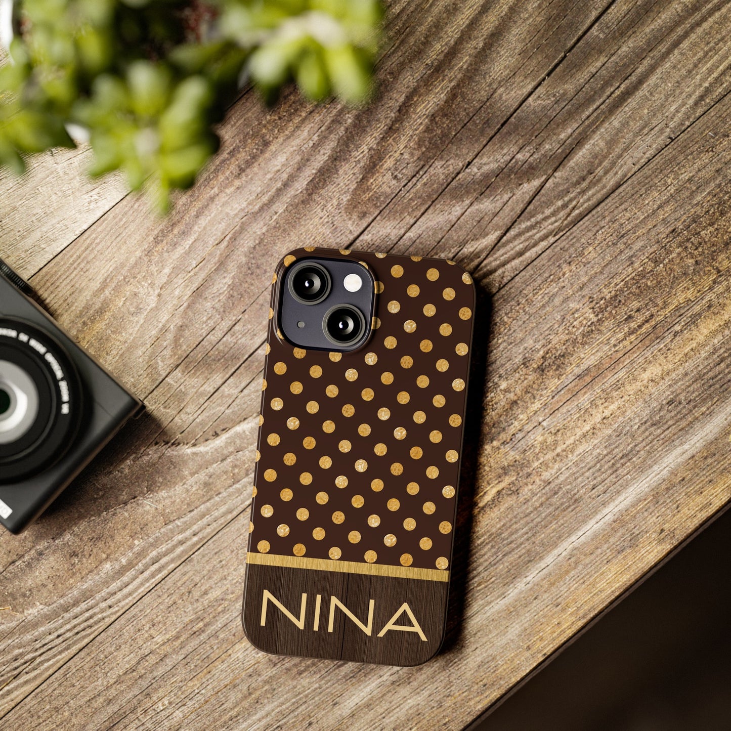 Nina Personalized Slim Phone Cases