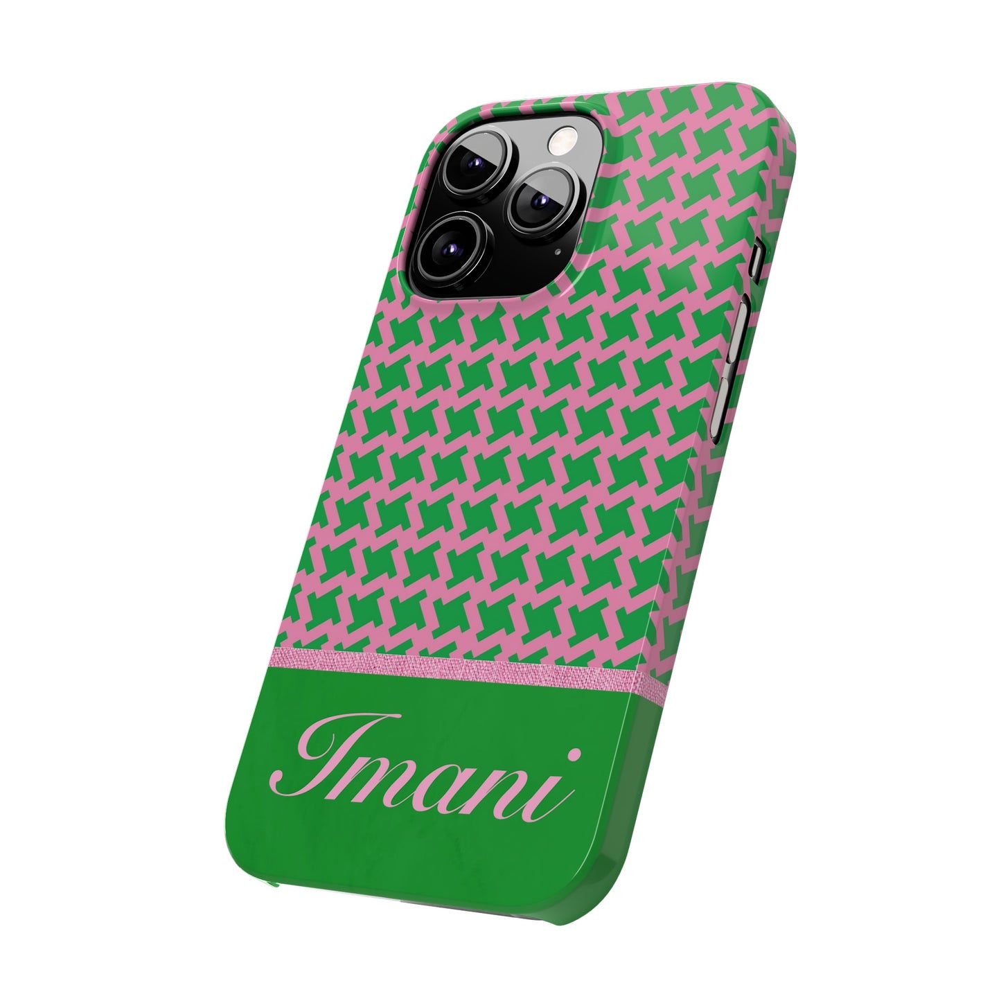 Imani Personalized Slim Phone Cases