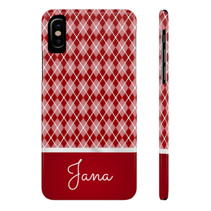 Jana Personalized Slim Phone Cases