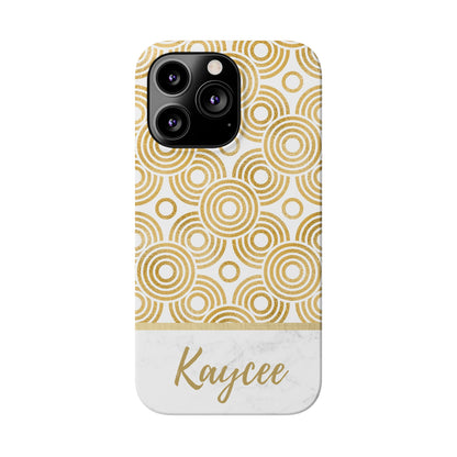 Kaycee Personalized Slim Phone Cases