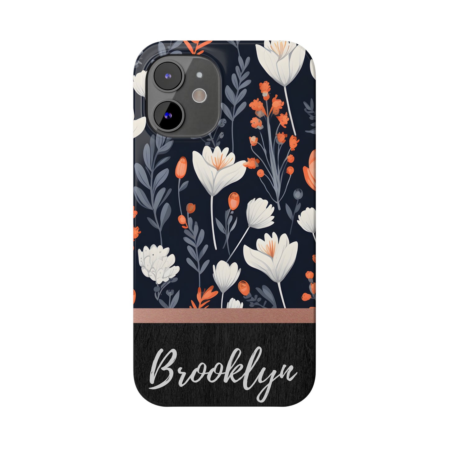 Brooklyn Personalized Slim Phone Cases