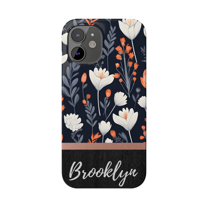 Brooklyn Personalized Slim Phone Cases