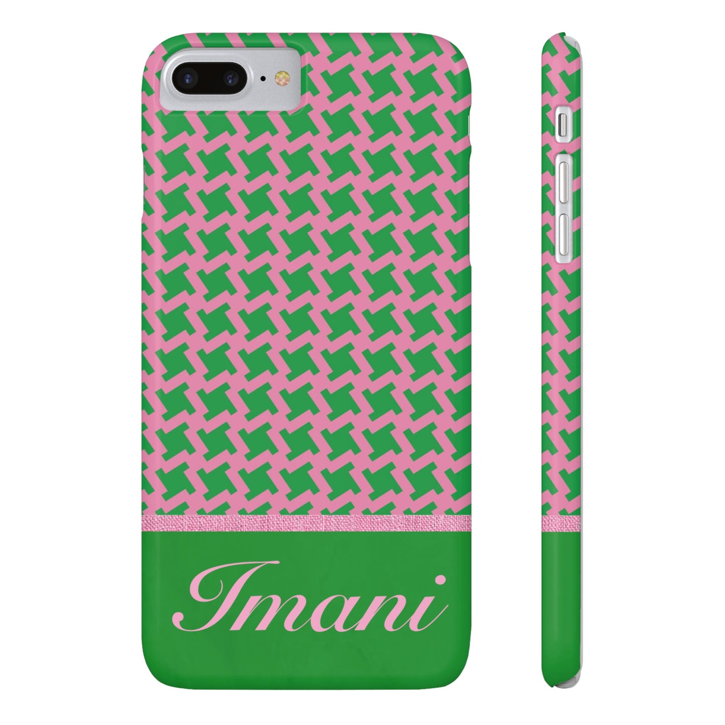 Imani Personalized Slim Phone Cases