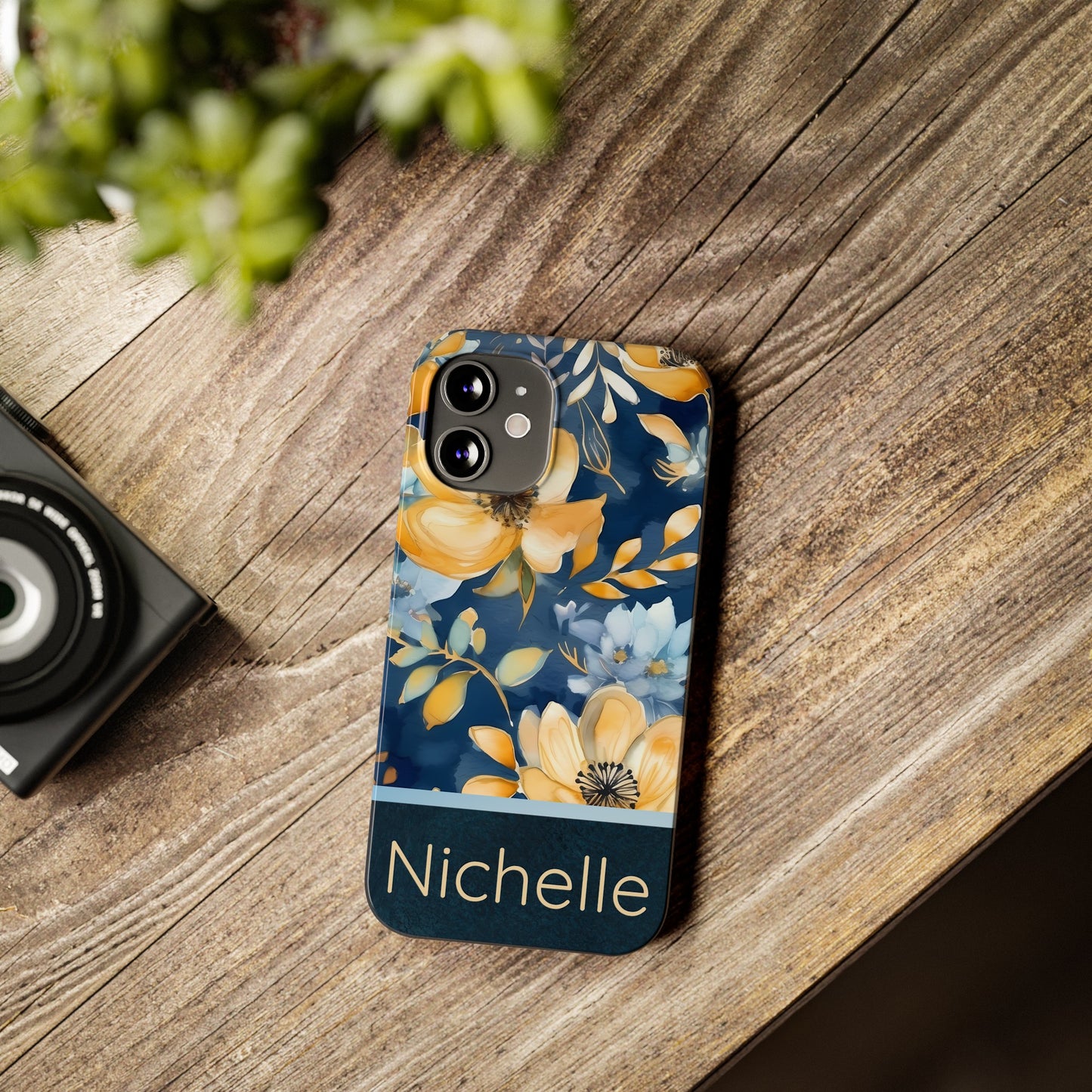 Nichelle Personalized Slim Phone Cases