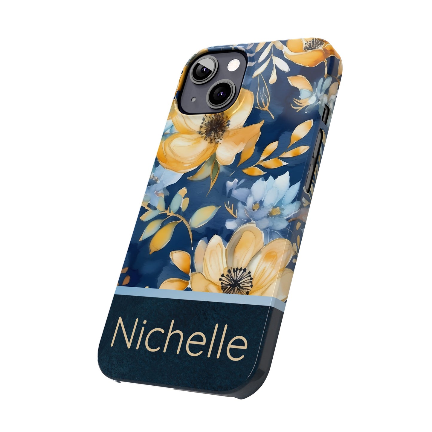 Nichelle Personalized Slim Phone Cases