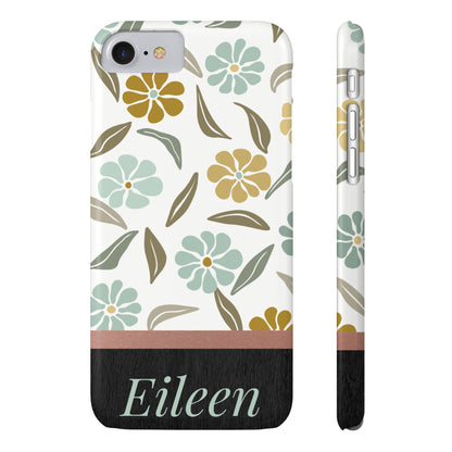 Eileen Personalized Slim Phone Cases