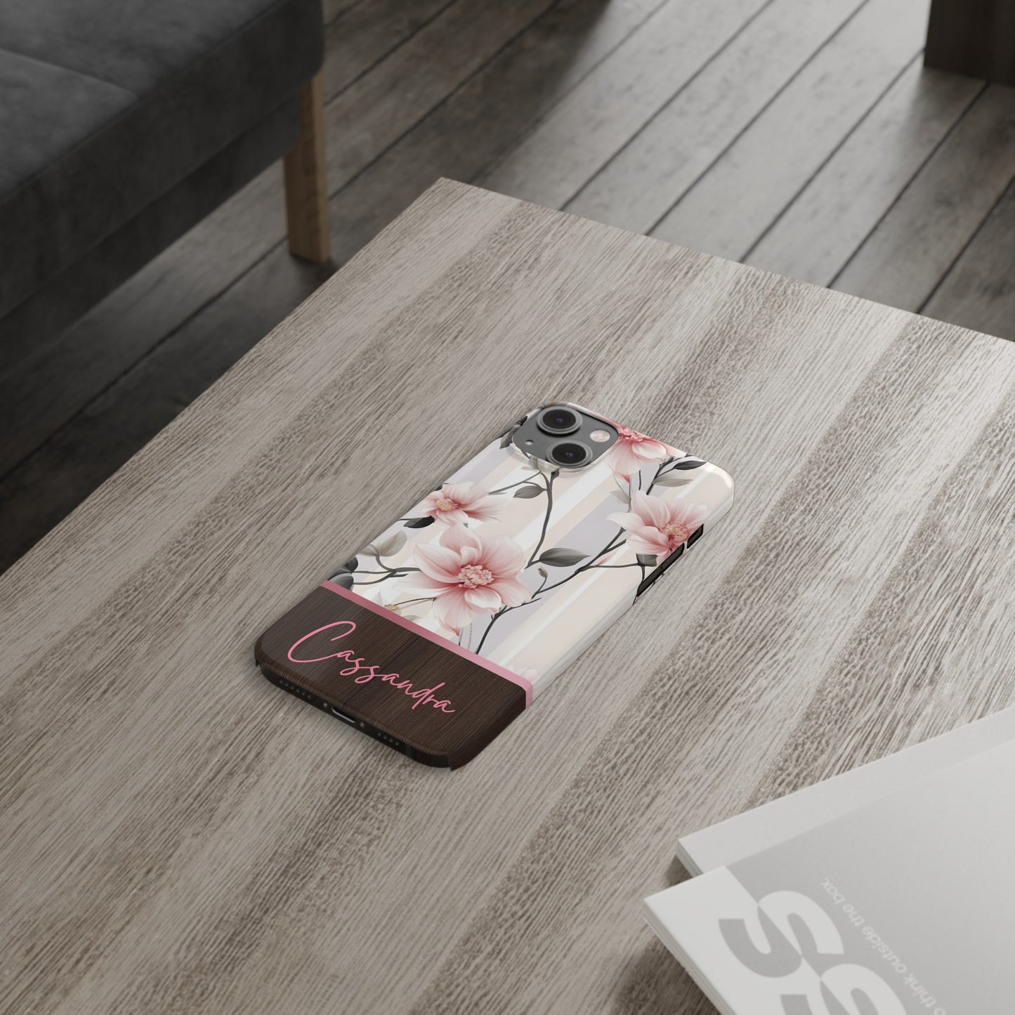 Cassandra Personalized Slim Phone Cases