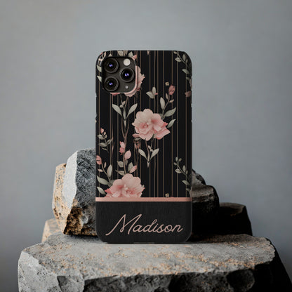 Madison Personalized Slim Phone Cases