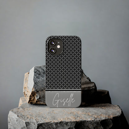 Giselle Personalized Slim Phone Cases