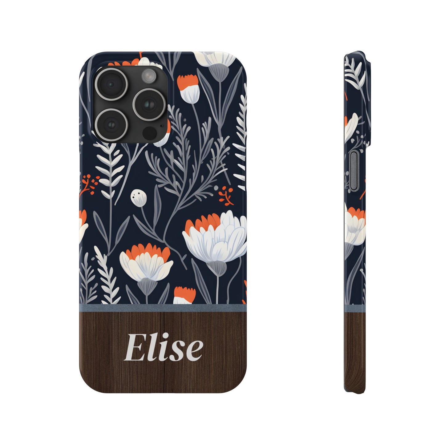 Elise Personalized Slim Phone Cases