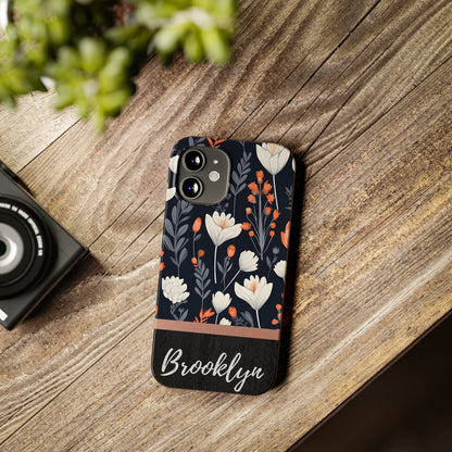 Brooklyn Personalized Slim Phone Cases