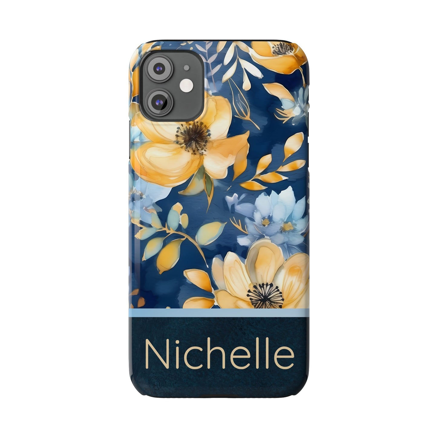 Nichelle Personalized Slim Phone Cases