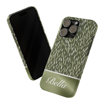 Bella Personalized Slim Phone Cases