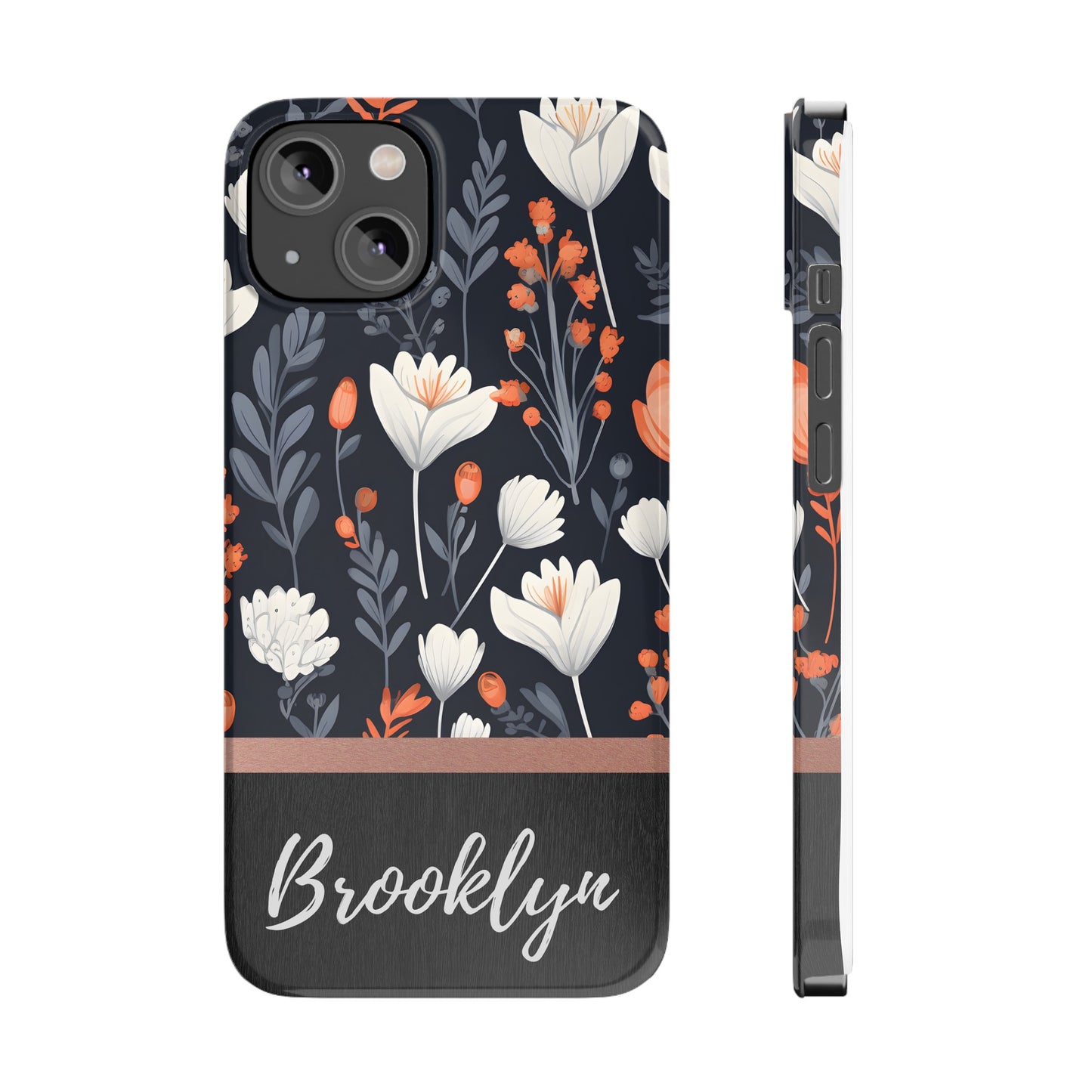 Brooklyn Personalized Slim Phone Cases