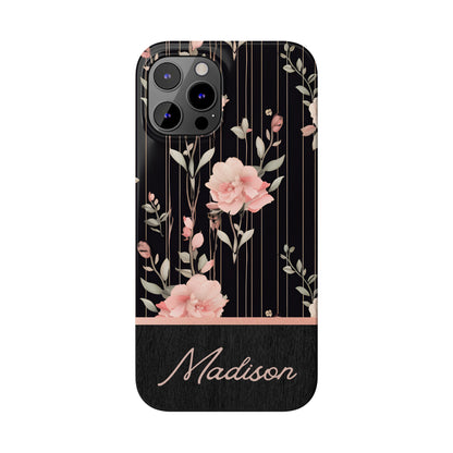 Madison Personalized Slim Phone Cases