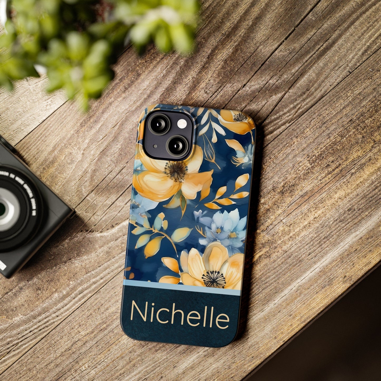 Nichelle Personalized Slim Phone Cases