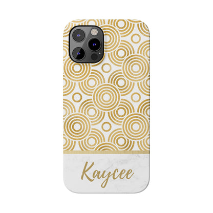 Kaycee Personalized Slim Phone Cases