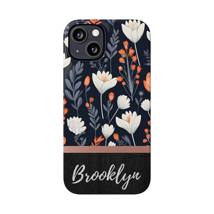 Brooklyn Personalized Slim Phone Cases