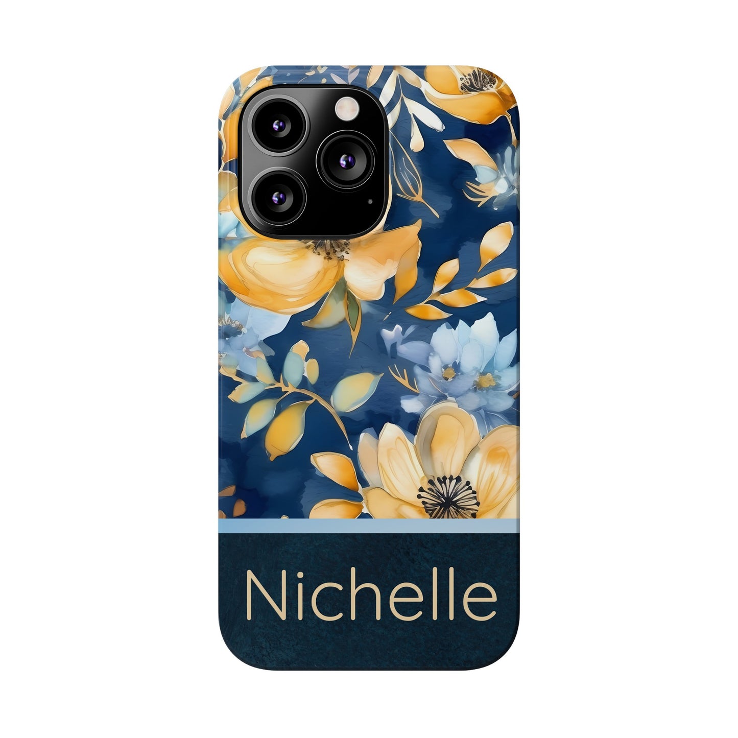 Nichelle Personalized Slim Phone Cases