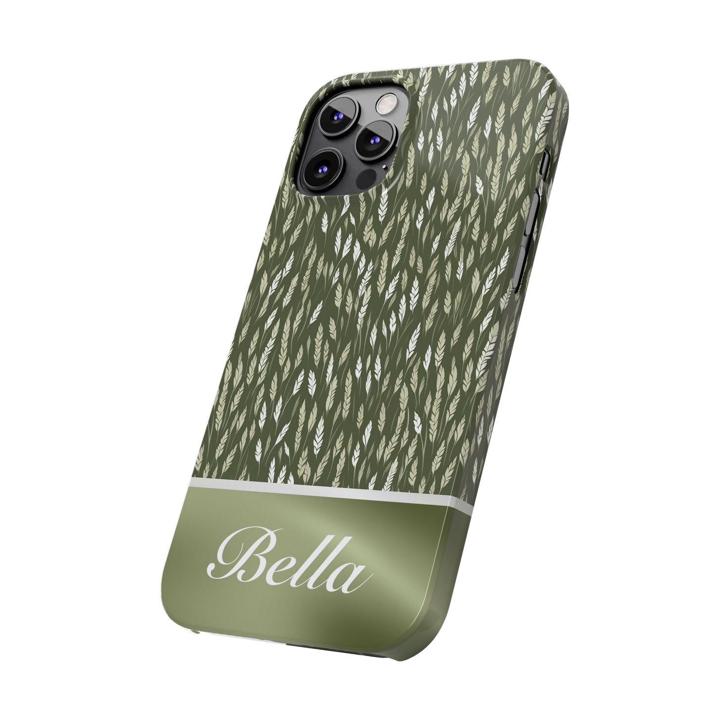 Bella Personalized Slim Phone Cases