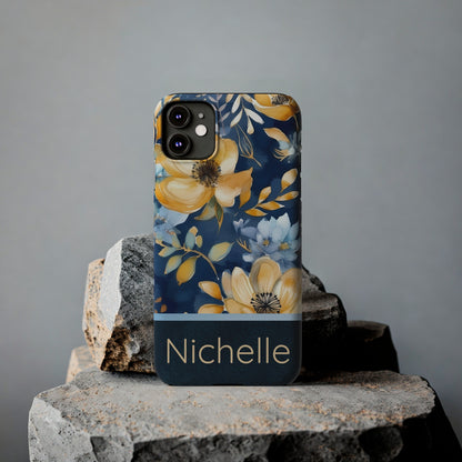 Nichelle Personalized Slim Phone Cases