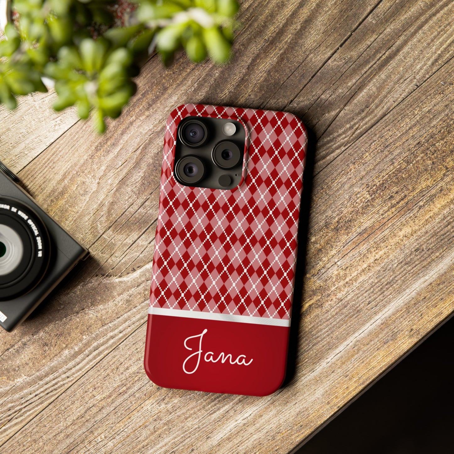 Jana Personalized Slim Phone Cases