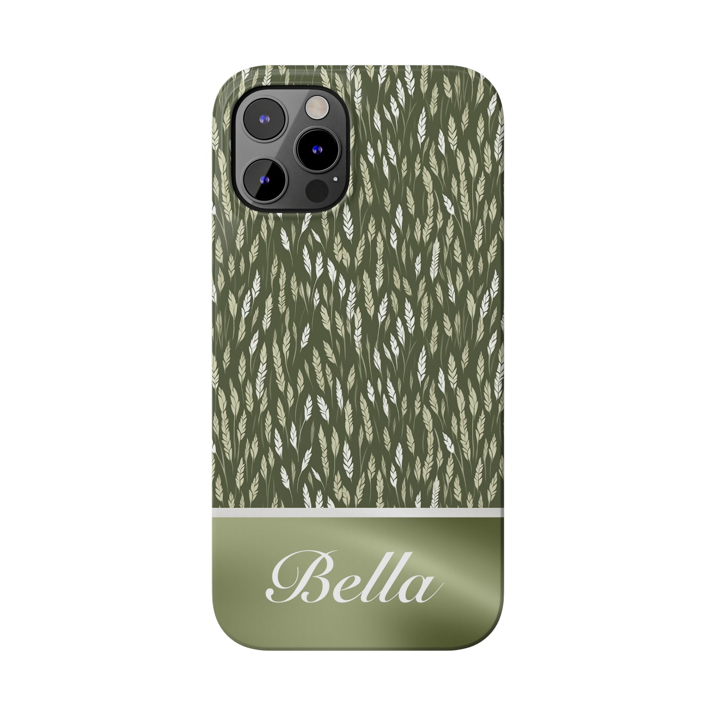 Bella Personalized Slim Phone Cases